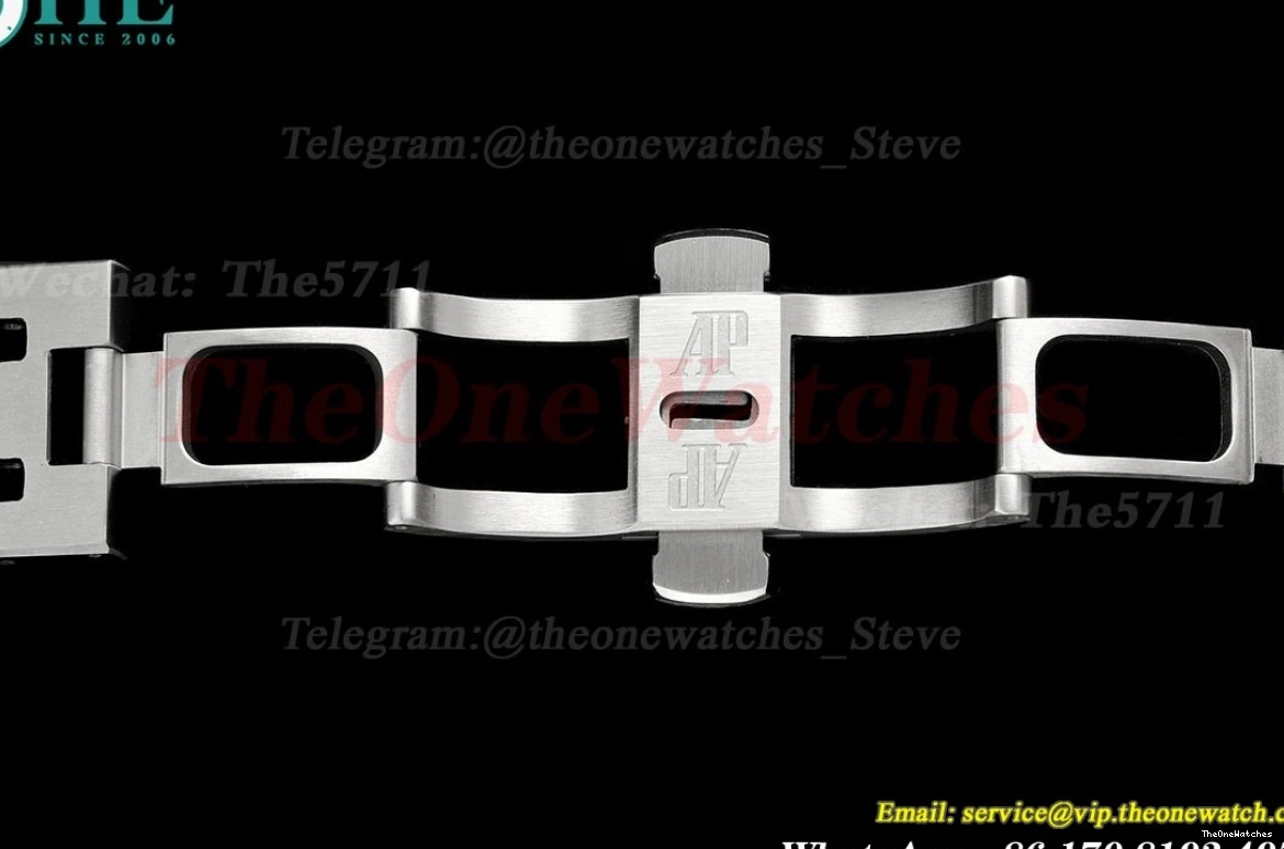 SS TKF 25940SK Black Royal 42mm SS Oak Dial A7750 Offshore 1228